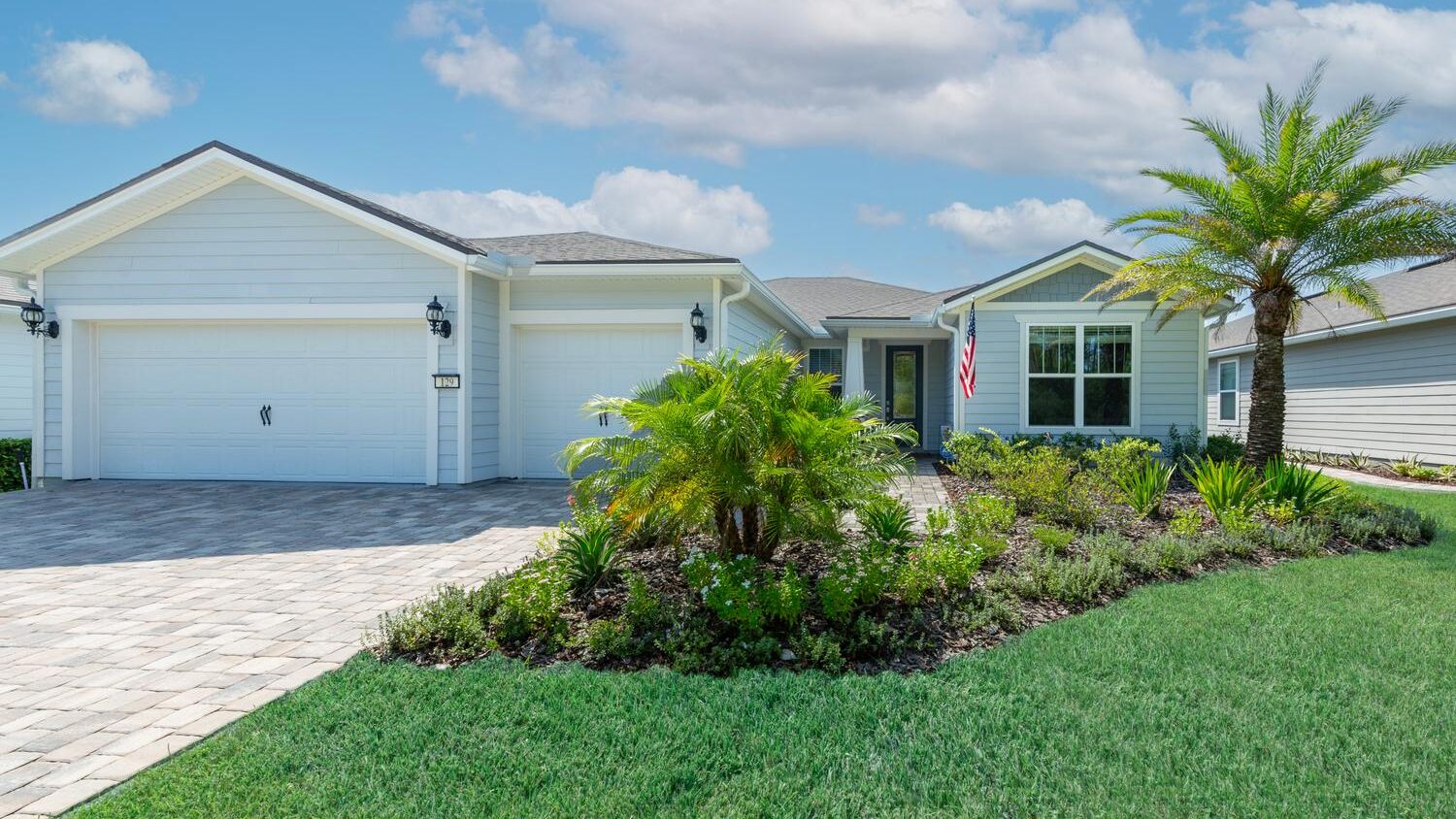 129 Cattail Bay Drive — the front elevation
