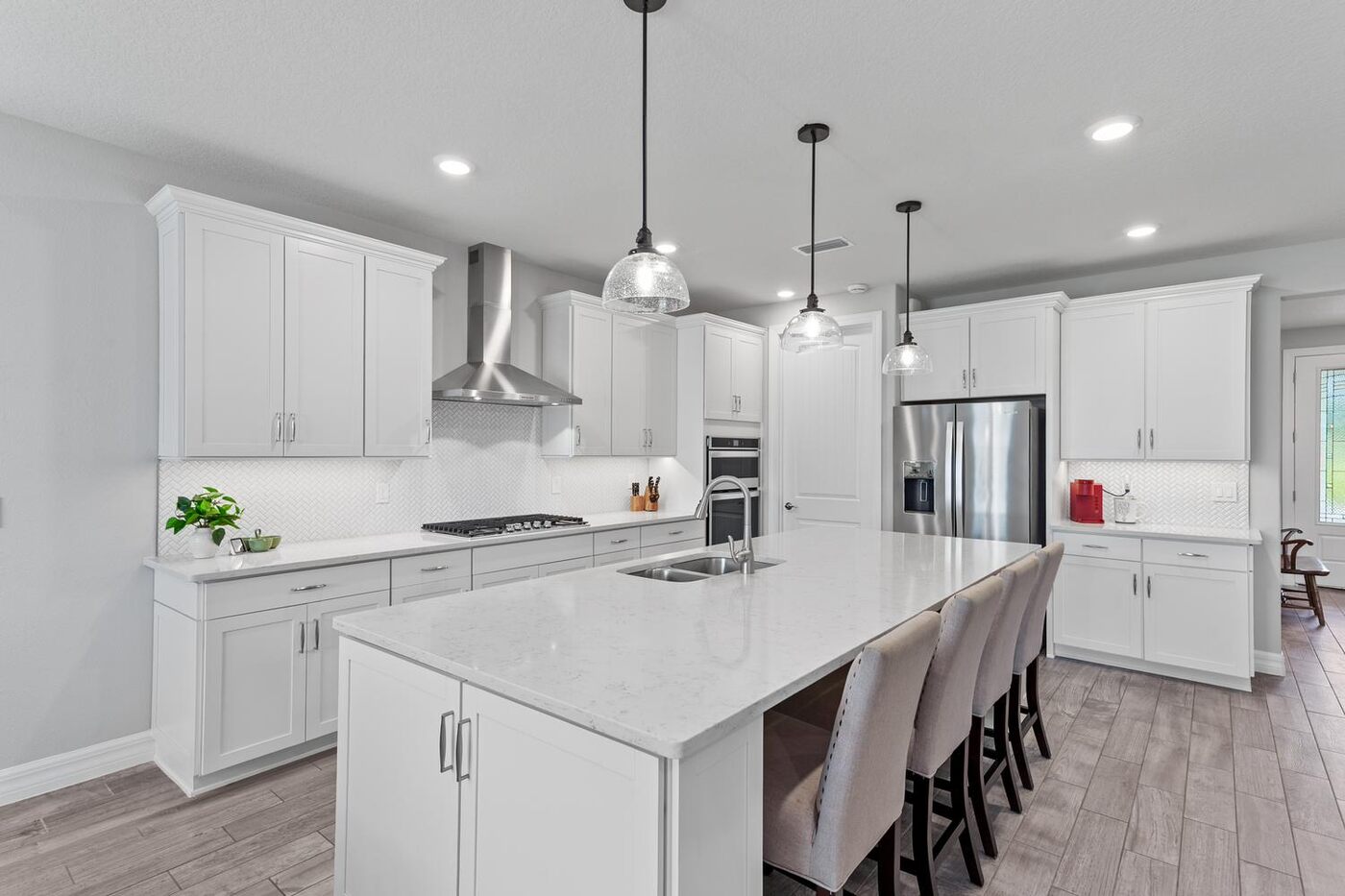 129 Cattail Bay Drive — the kitchen island