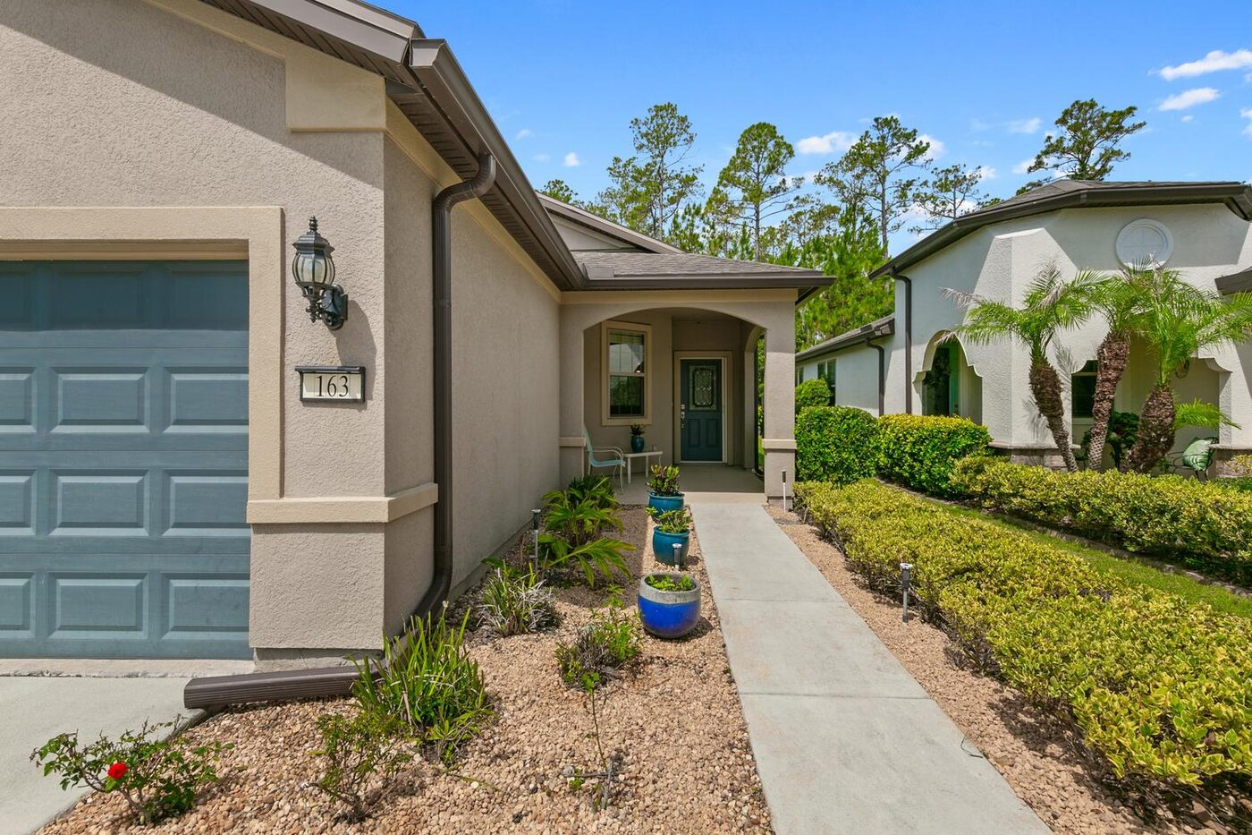 163 Goldenrod Park Road &mdash; the front walk
