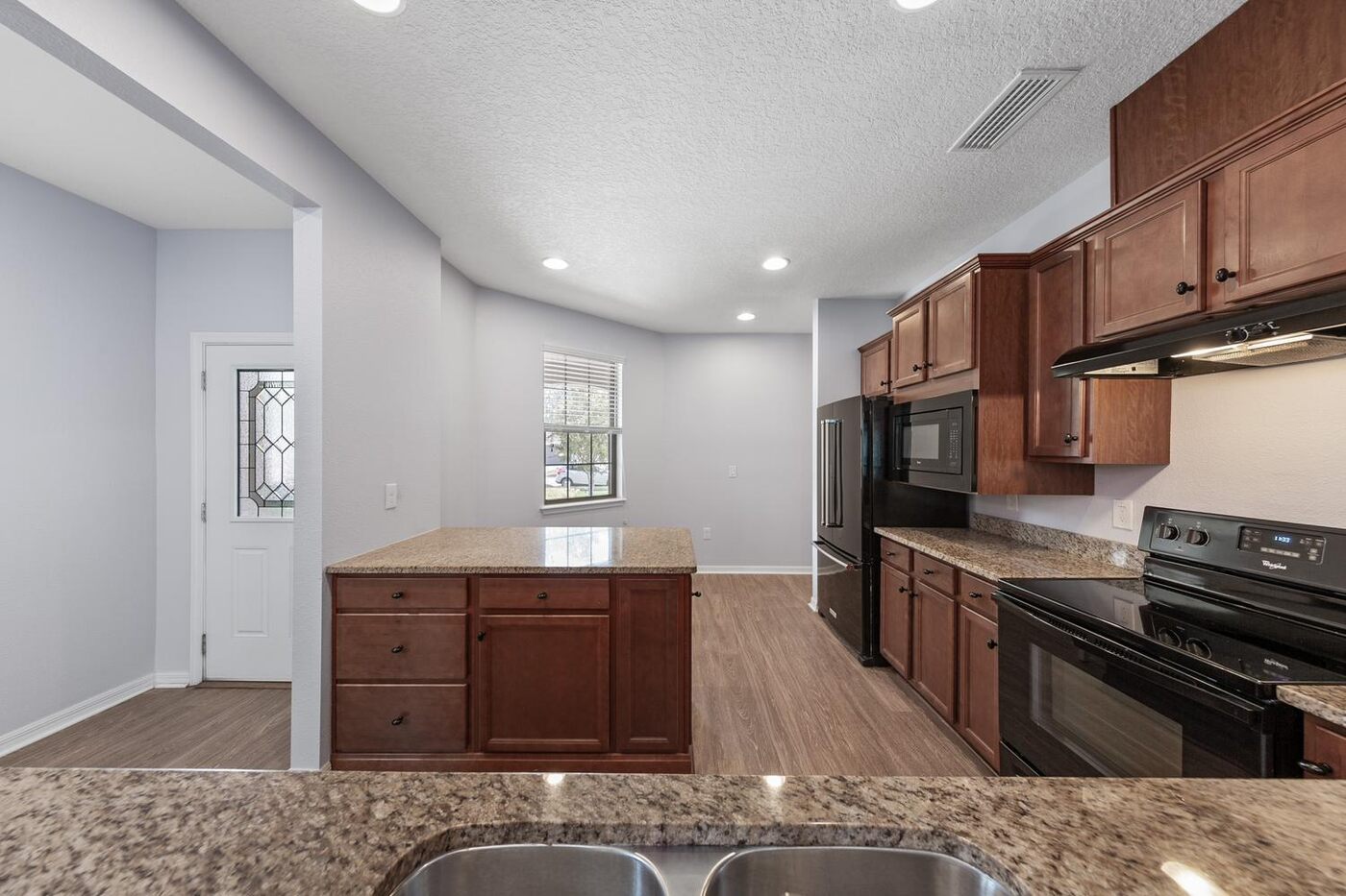 163 Goldenrod Park Road &mdash; the kitchen from the living room