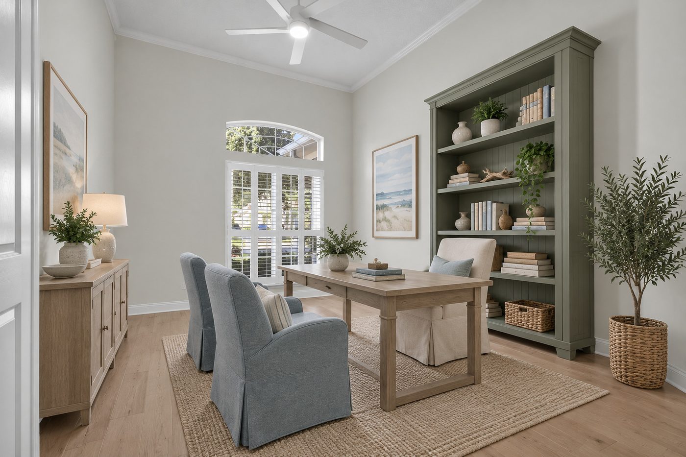 237 S Hampton Club Way &mdash; the study (virtually staged)