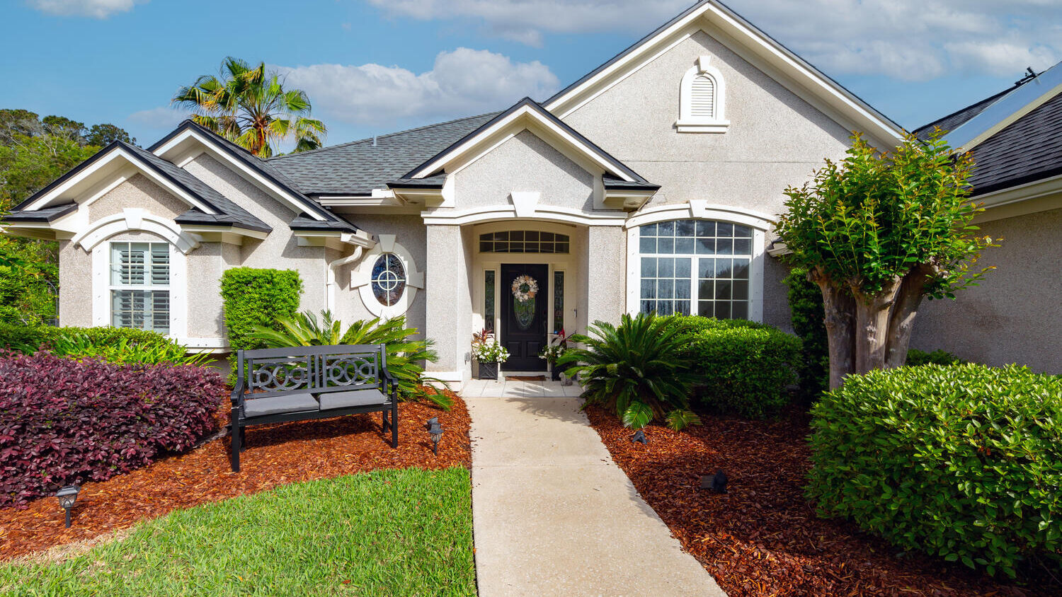 240 Shell Bluff Court &mdash; the front elevation