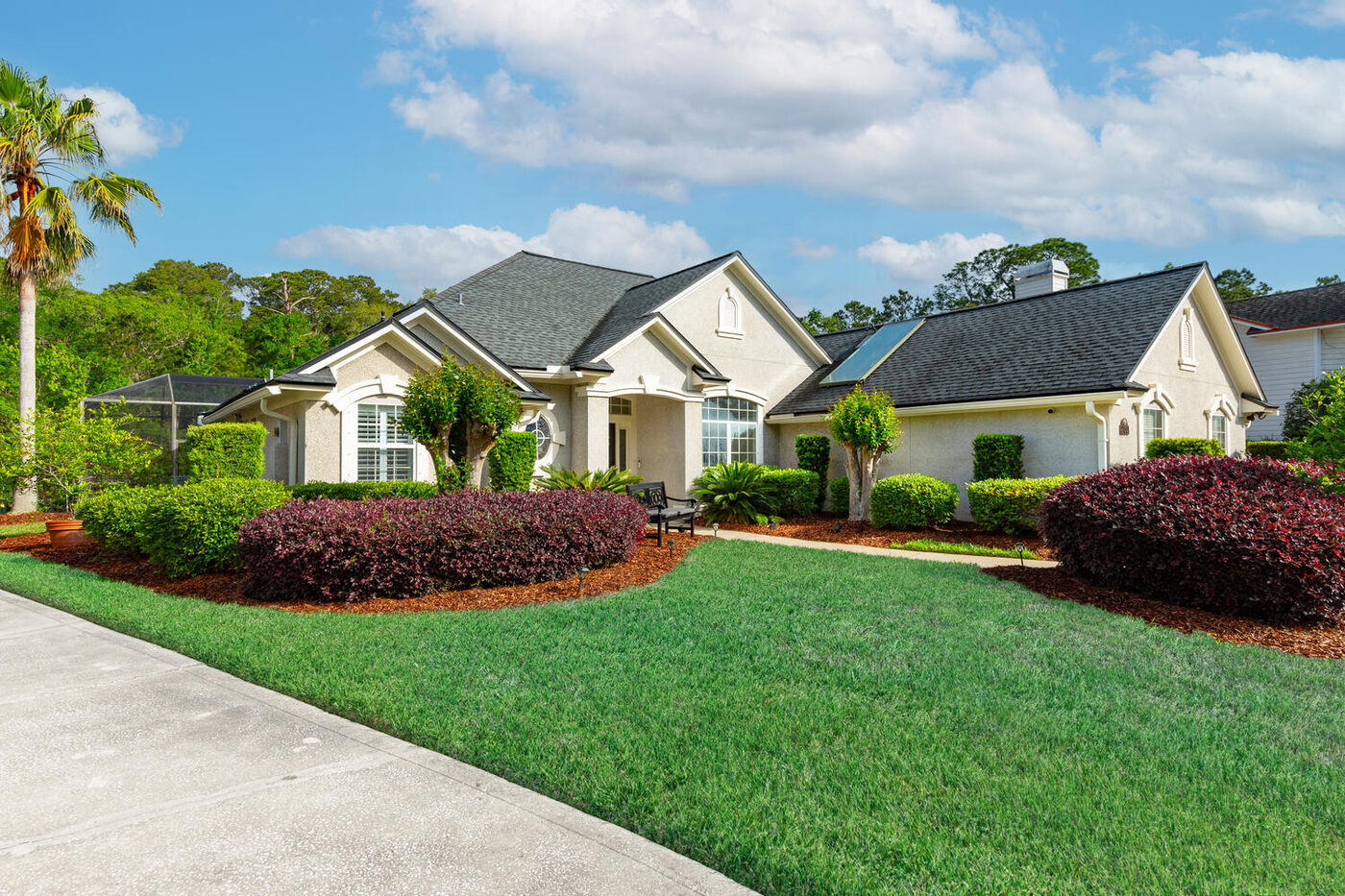 240 Shell Bluff Court &mdash; the house from the lawn