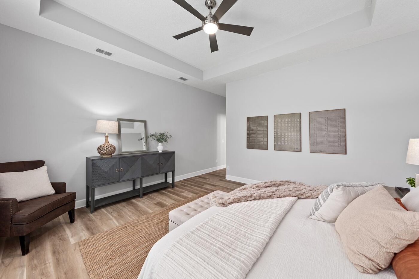330 Silver Sage Lane &mdash; the primary bedroom, looking out