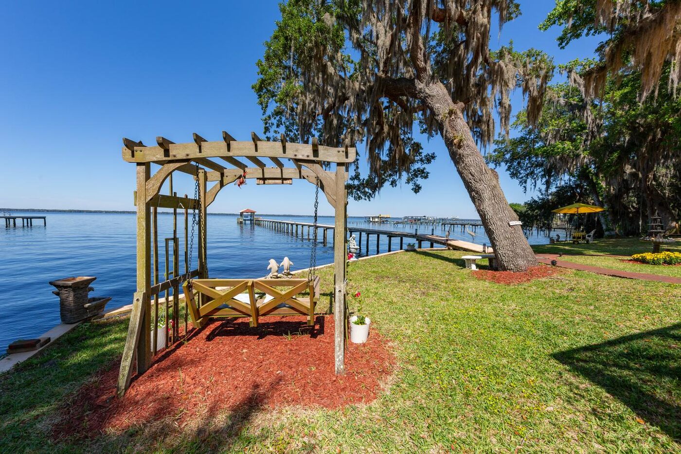 381 County Road 13 S &mdash; the pergola at the water