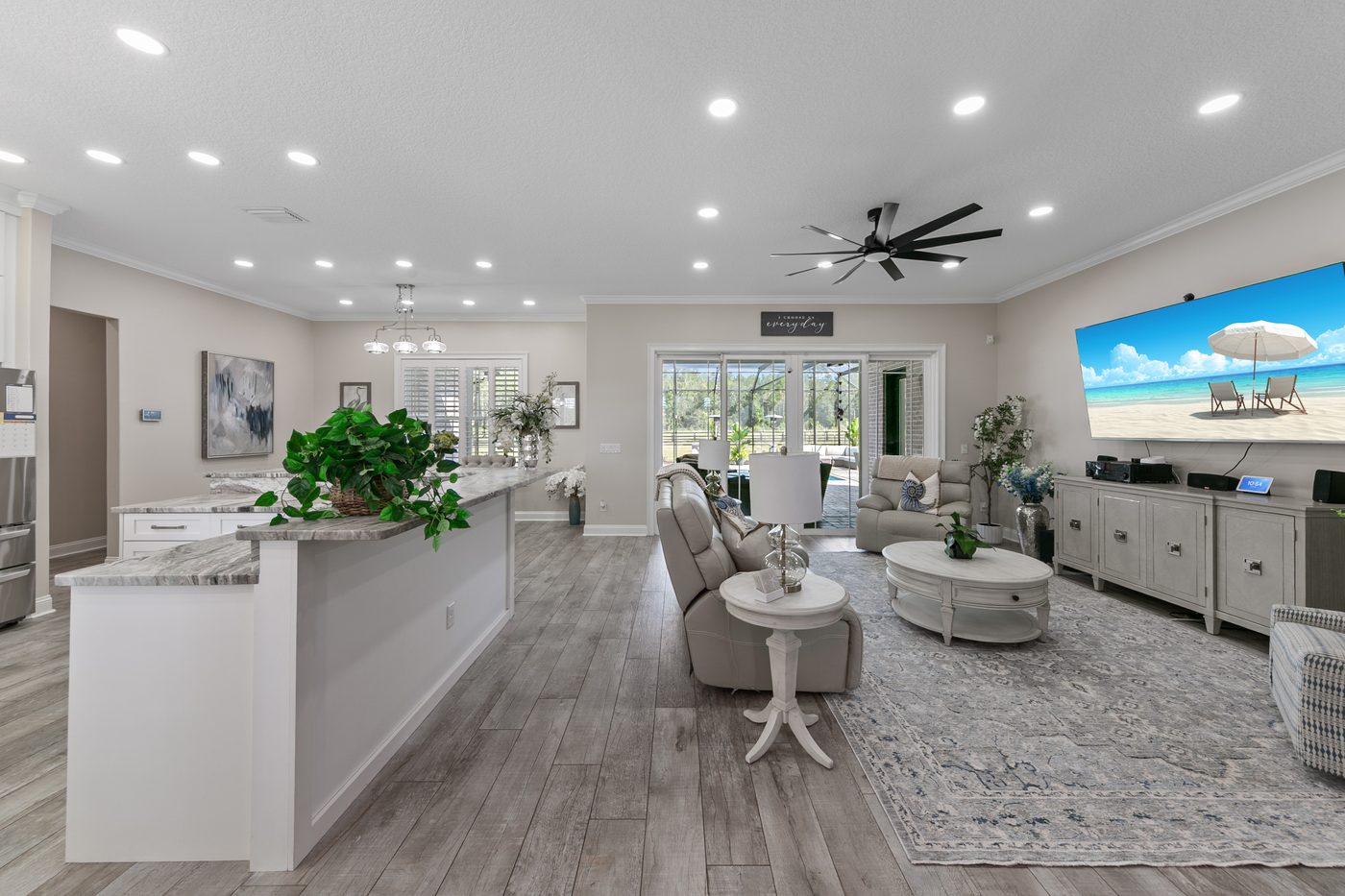 56057 Griffin Road &mdash; the great room