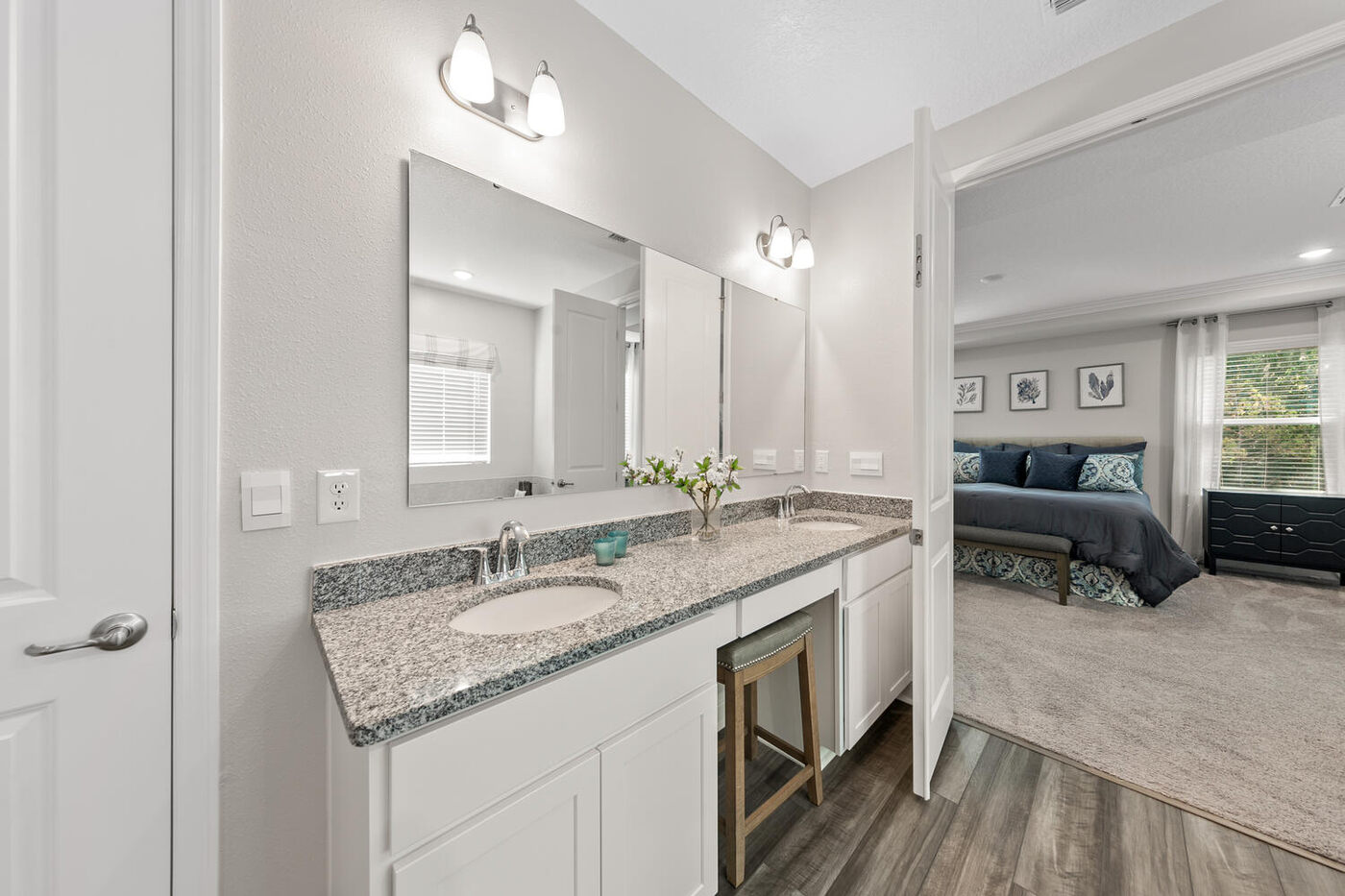 56310 Creekside Way &mdash; the vanity and the closet