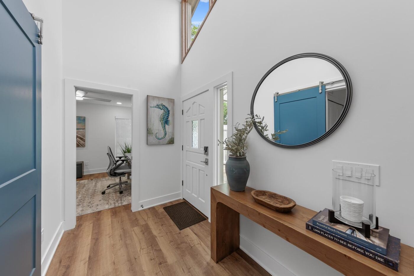 10604 Quail Ridge Drive — the entry