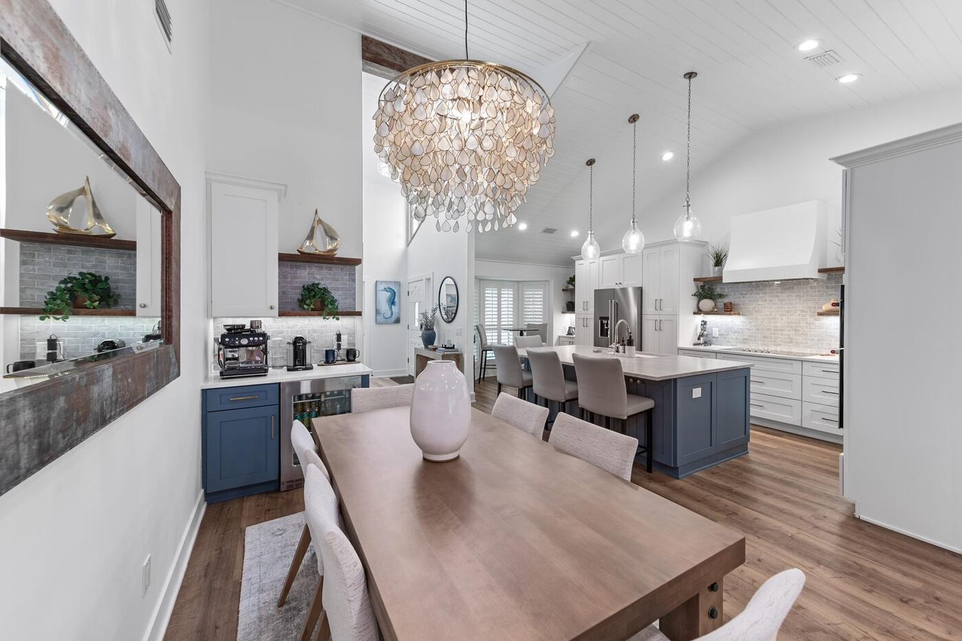 10604 Quail Ridge Drive — the dining table