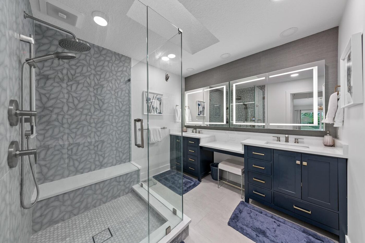 10604 Quail Ridge Drive — the shower