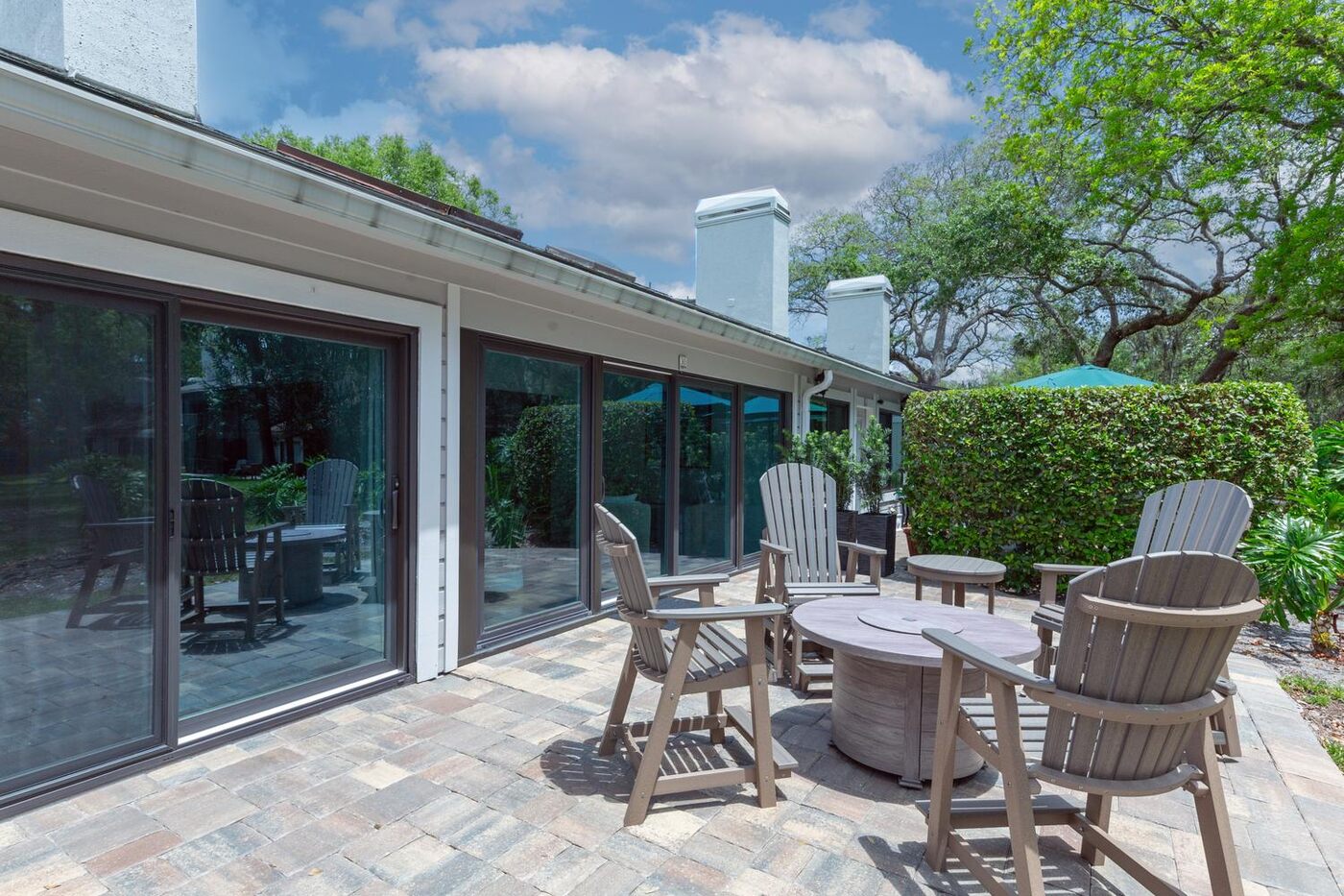 10604 Quail Ridge Drive — the patio