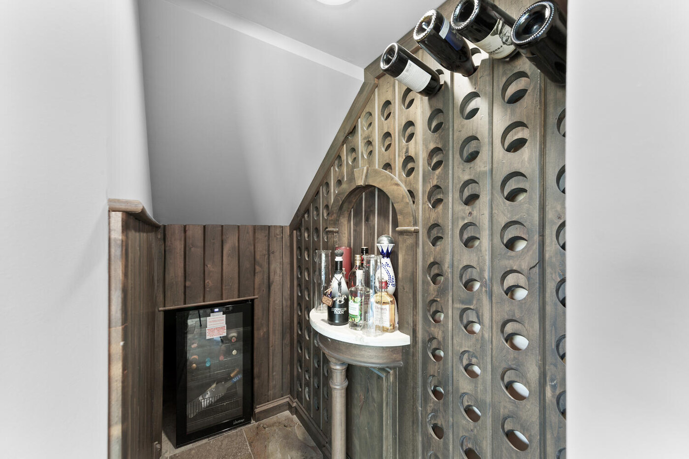 10680 Quail Ridge Drive — the wine cellar