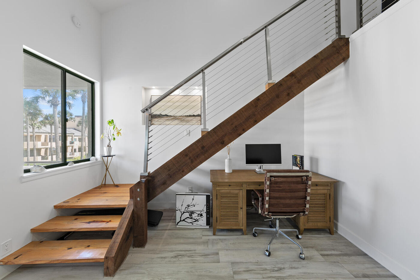 726 Spinnakers Reach Drive — the stair