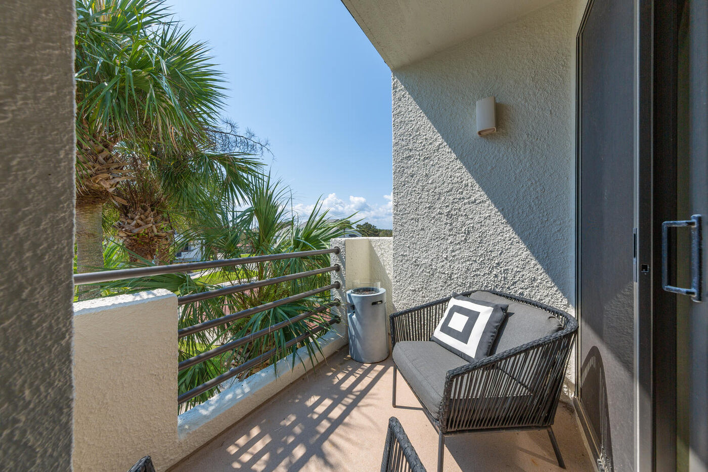 726 Spinnakers Reach Drive — the bedroom balcony