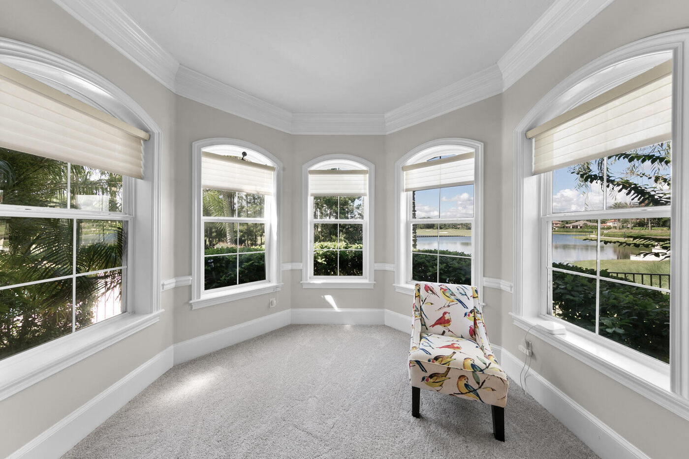 752 Promenade Pointe Drive — the bay windows