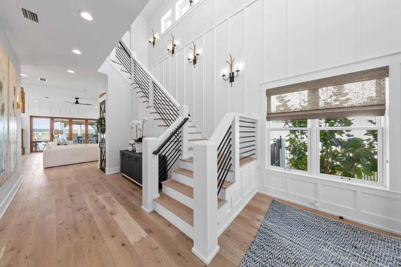 7955 A1A South — the entry and the stair
