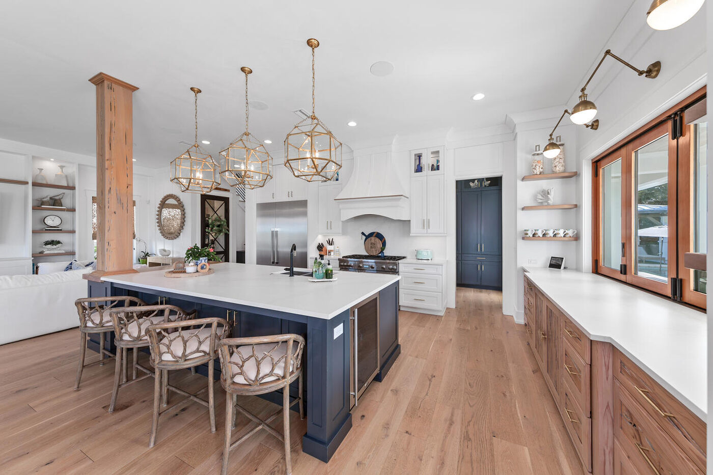 7955 A1A South — the kitchen island