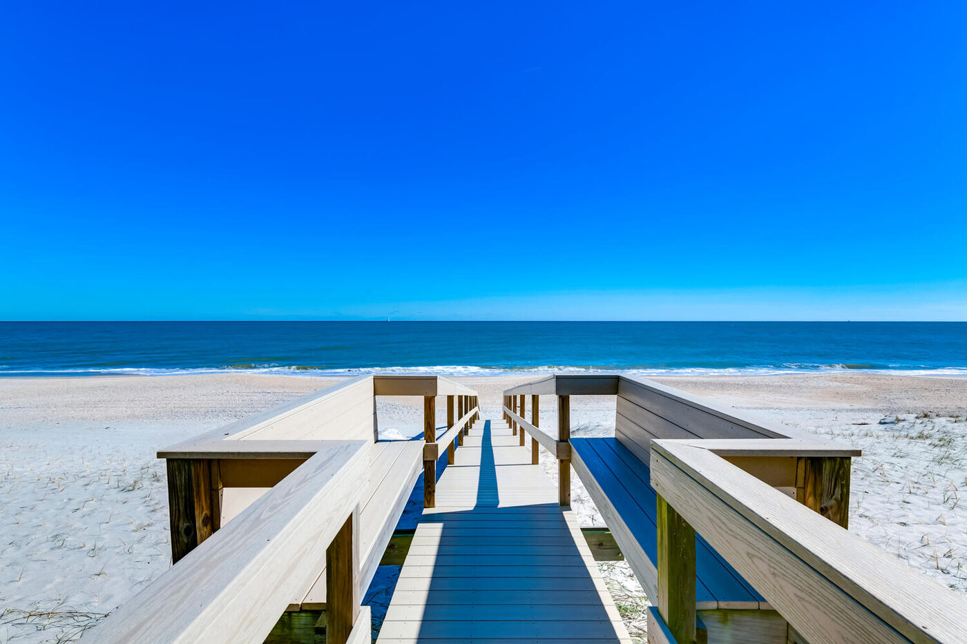 801 Ponte Vedra Boulevard &mdash; the private walkover across the dune to the beach