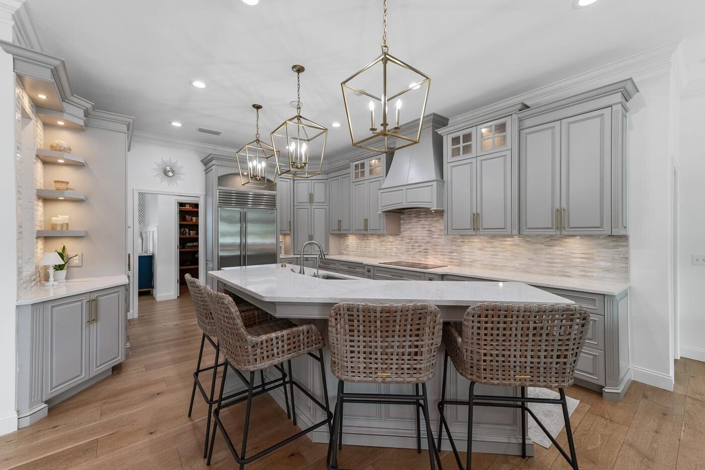 8160 Merganser Drive &mdash; the kitchen island